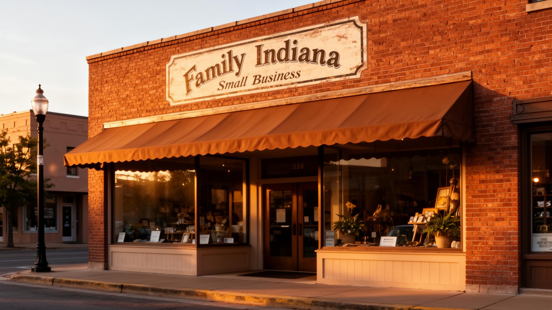 A historic Huntington, Indiana family-owned storefront